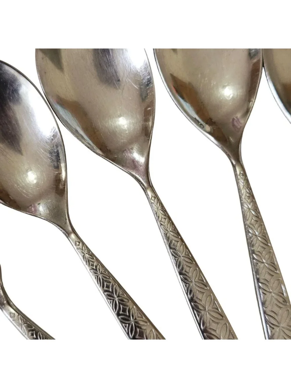 7 Noritake Allegro Soup Spoons 7.5